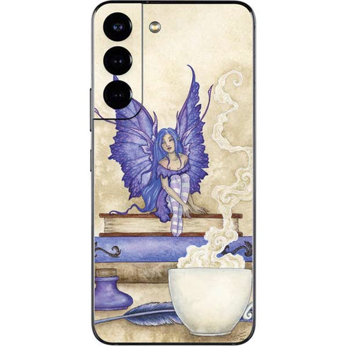 Amy Brown Bookworm Fairy Galaxy S22 Skin